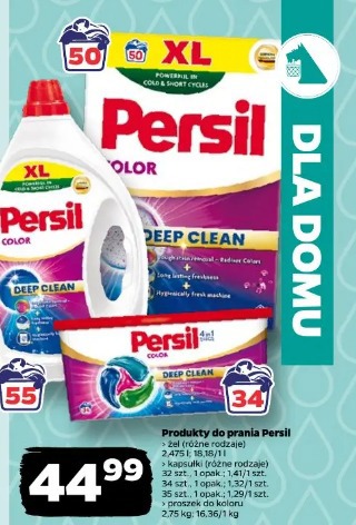 Produkty do prania Persil żel kapsułki