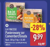 La Finesse Panierowany ser Camembert/Gouda