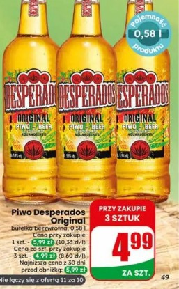 Piwo Desperados Original
