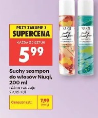 Suchy szampon do włosów Niuqi, 200 ml