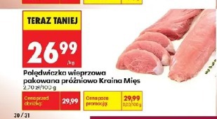 Polędwiczka wieprzowa pakowana próżniowo Kraina Mięs