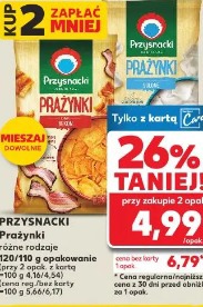 Przysnacki Prażynki różne rodzaje