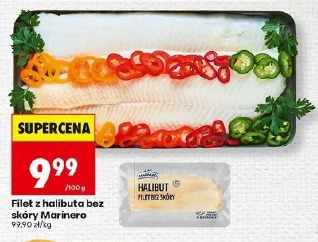Filet z halibuta bez skóry Marinero