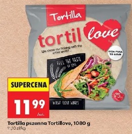 Tortilla pszenna Tortillove