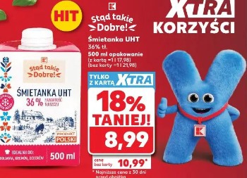 Stąd takie Dobre! Śmietanka UHT 36% tł.
