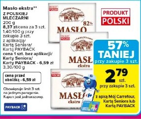 Masło ekstra Z POLSKIEJ MLECZARNI