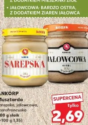 Ankorp Musztarda sarepska, jałowcowa, starofrancuska