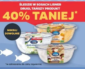 Śledzie w sosach Lisner