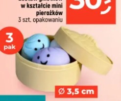 Zestaw gniotków w kształcie mini pierożków