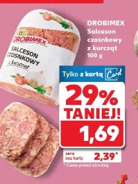 Drobimex Salceson czosnkowy z kurcząt