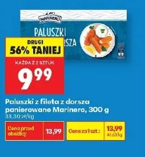 Paluszki z fileta z dorsza panierowane Marinero