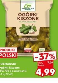 Kucharski ogórki kiszone