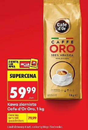 Kawa ziarnista Cafe d'Or Oro