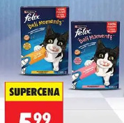 Przysmaki dla kota Felix Deli Moments