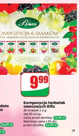 Bifix kompozycja herbatek owocowych