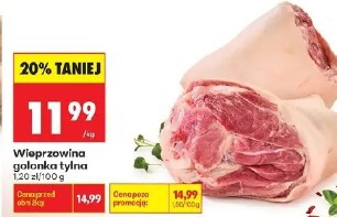 Wieprzowina golonka tylna
