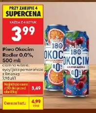 Piwo Okocim Radler 0,0%