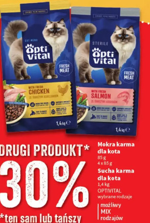 Sucha karma dla kota Optivital