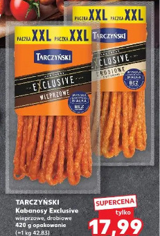 Tarczyński Kabanosy Exclusive wieprzowe, drobiowe