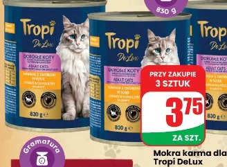 Mokra karma dla kota Tropi DeLux