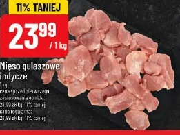 Mięso gulaszowe indycze