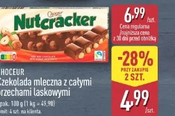 Nutcracker Czekolada mleczna z całymi orzechami laskowymi
