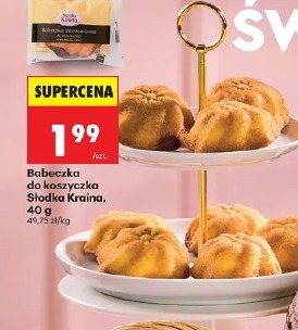 Babeczka do koszyczka Słodka Kraina