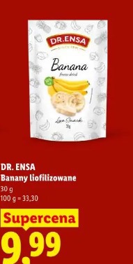 Dr. Ensa Banany liofilizowane