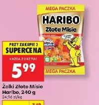 Haribo Żelki Złote Misie mega paczka