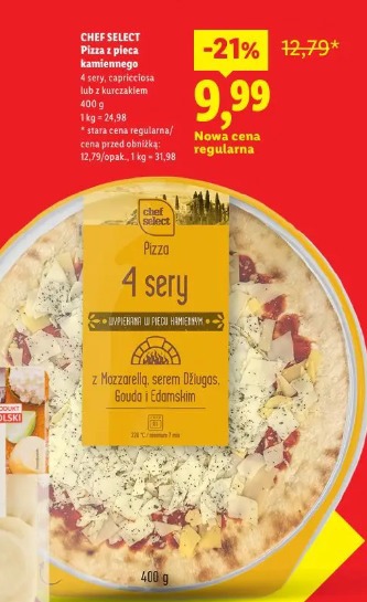 CHEF SELECT Pizza z pieca kamiennego