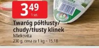 Twaróg półtłusty/chudy/tłusty klinek