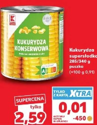 Kukurydza supersłodka
