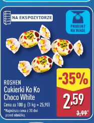 Roshen Cukierki Ko Ko Choco White