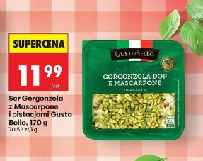 Ser Gorgonzola z Mascarpone i pistacjami Gusto Bello