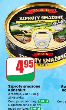 Szproty smażone Konshurt