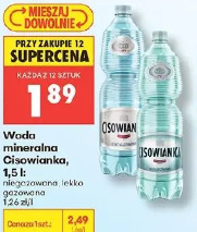 Woda mineralna Cisowianka