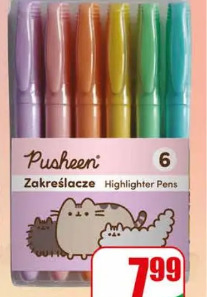 Zakreślacze Pusheen