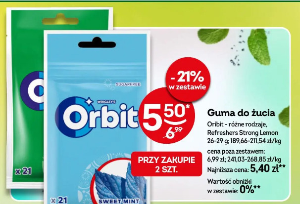 Guma do żucia Orbit
