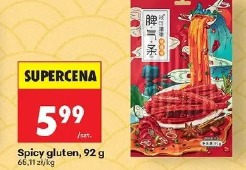 Spicy gluten