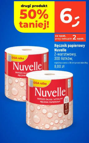 Ręcznik papierowy Nuvelle 2-warstwowy