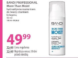 Bandi Professional More Than Moist hydroaktywna maska-krem do twarzy z bankiem kolagenu
