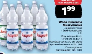 Woda mineralna Muszynianka