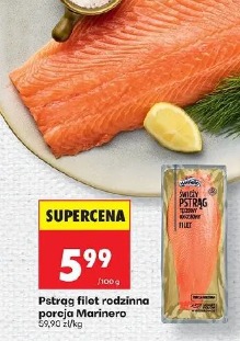 Pstrąg filet rodzinna porcja Marinero