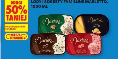 Lody i sorbety familijne Marletto