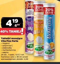 Tabletki musujące Vita Fizz Forte