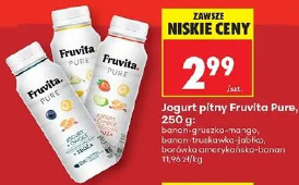 Jogurt pitny Fruvita Pure