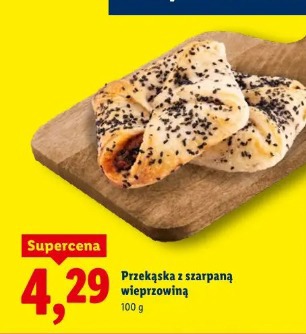 Przekąska z szarpaną wieprzowiną