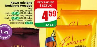 Kawa mielona Rodzinna Woseba