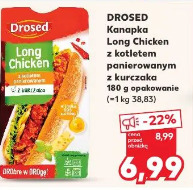 Drosed Kanapka Long Chicken z kotletem z kurczaka