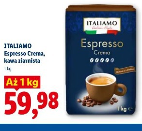 Italiamo Espresso Crema, kawa ziarnista